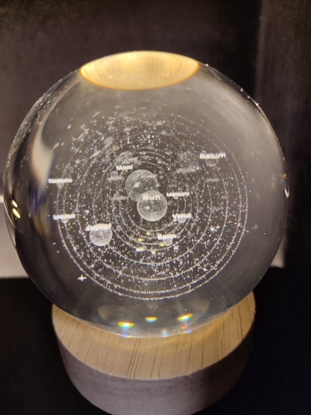 Hologram ball - Solar system